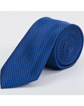 Аренда светло-синего галстука с узором для мужского костюма, изображение 1