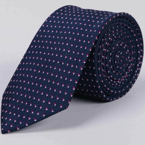 Кликните для увеличения изображения Аренда галстука фиолетового цвета с узором для мужского костюма