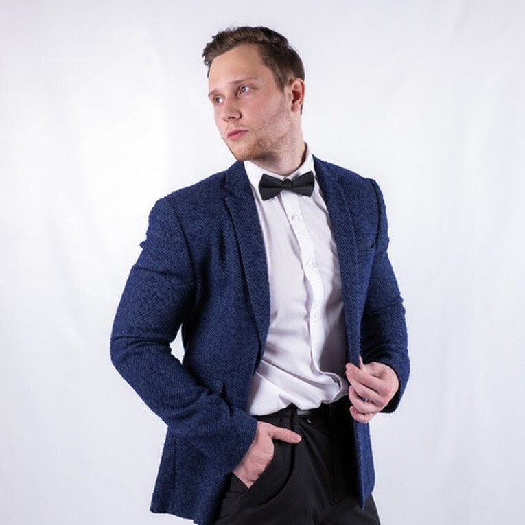 Кликните для увеличения изображения Прокат блейзера синего цвета