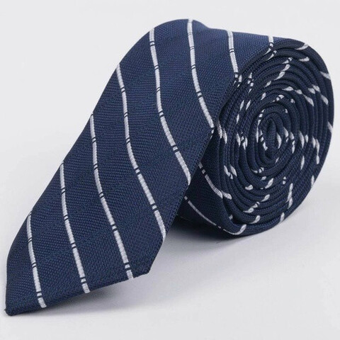 Аренда темно-синего галстука в разноцветную крупную клетку для мужских костюмов