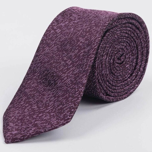 Кликните для увеличения изображения Аренда бордового галстука с узором текстуры для мужских костюмов