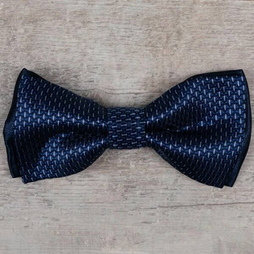 Кликните для увеличения изображения Аренда бабочки синего цвета с разноцветным мелким узором мульти для мужского костюма