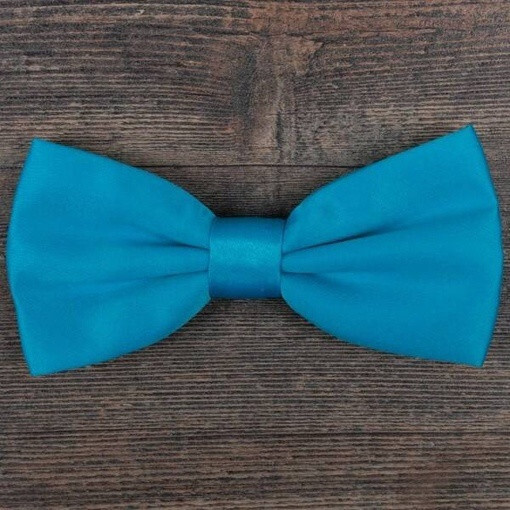 Кликните для увеличения изображения Аренда бирюзовой бабочки для мужских костюмов