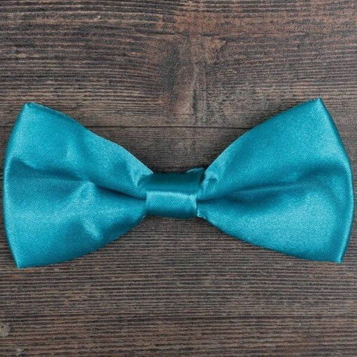 Кликните для увеличения изображения Бабочка бирюзового цвета в аренду для мужского костюма