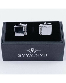 Аренда классических запонок с украшением для мужских костюмов, изображение 1