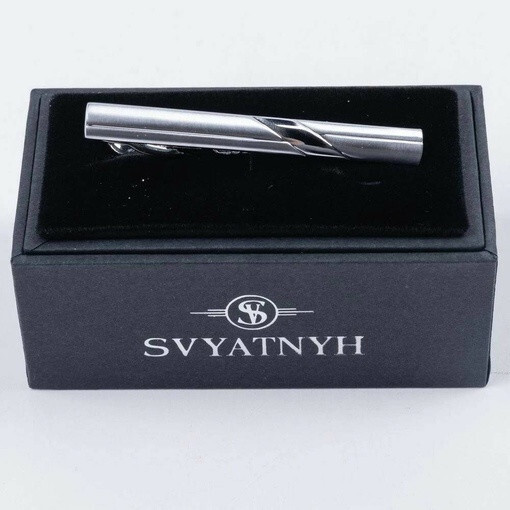 Кликните для увеличения изображения Прокат зажима с гравировкой для мужского костюма