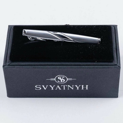 Кликните для увеличения изображения Зажим в аренду с гравировкой для мужских костюмов