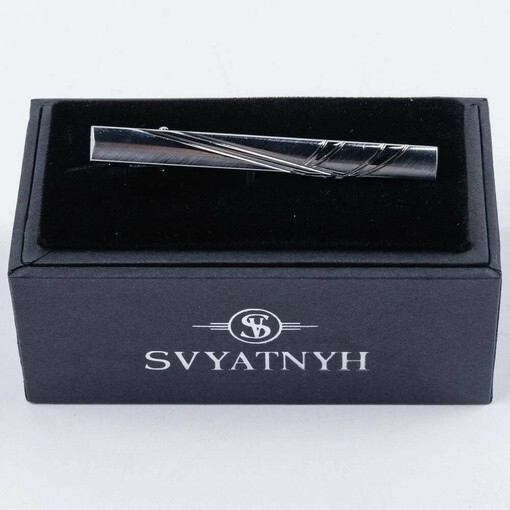 Кликните для увеличения изображения Аренда зажима с элементами гравировки для мужских костюмов