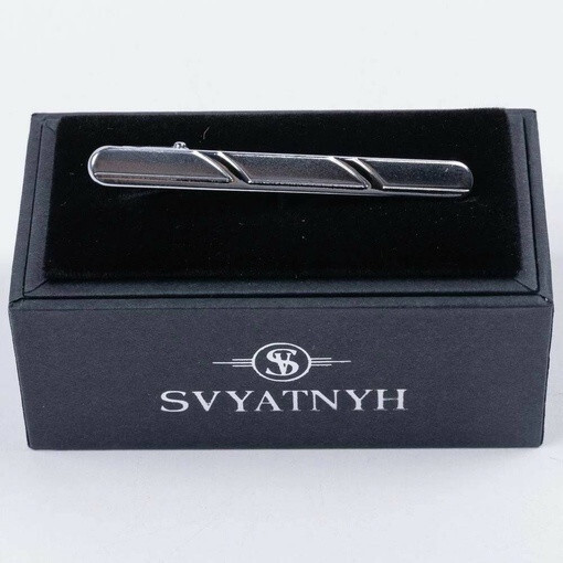 Кликните для увеличения изображения Зажим в аренду с гравировкой для мужских костюмов