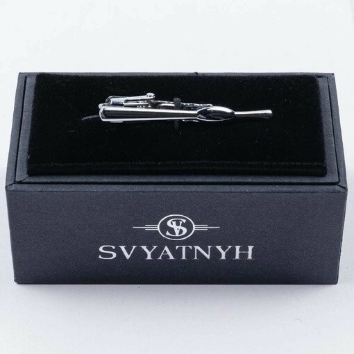 Кликните для увеличения изображения Аренда зажима с абстрактной формой для мужского костюма